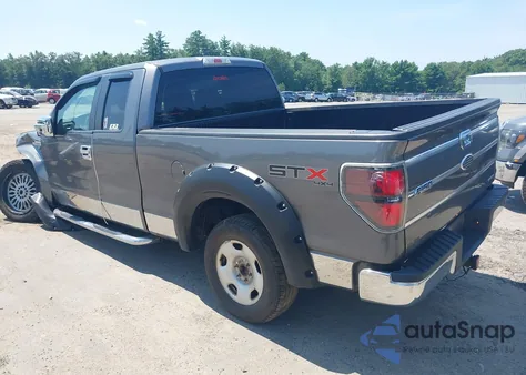 2012 Ford F150 Super Cab из США, поврежденный, VIN 1FTFX1EF7CFC38129